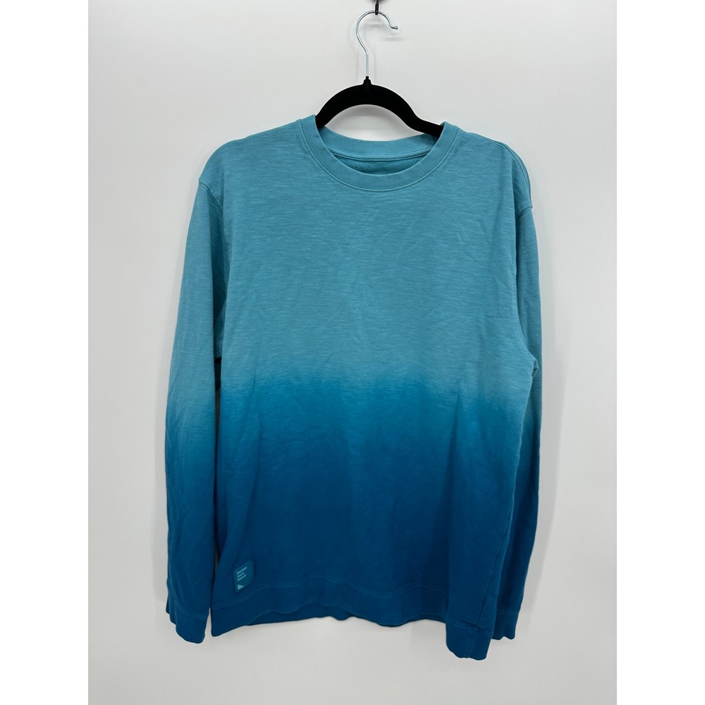 Limited Ed Chick-fil-A Garden Herb Ranch Ombre Blue Sweatshirt XL Chick Fil A